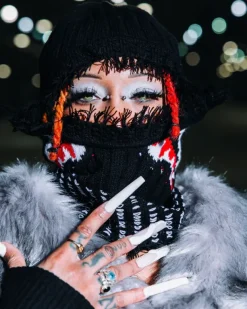 SKI MASKS|COLD WEATHER GEAR>SPRAYGROUND BOHEMIAN FULL FACE SKI MASK
