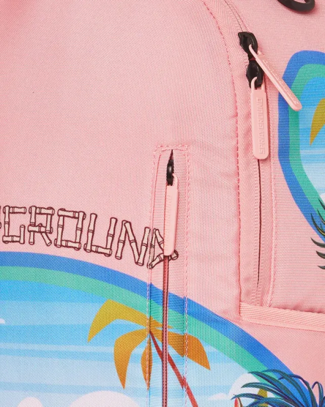 BACKPACKS>SPRAYGROUND BORA BORA SHARK ISLAND VILLA BACKPACK
