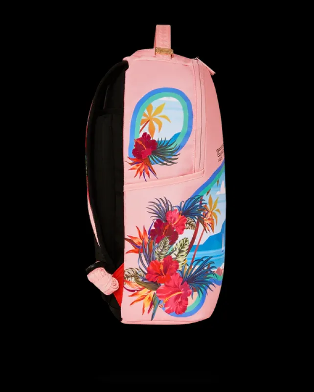 BACKPACKS>SPRAYGROUND BORA BORA SHARK ISLAND VILLA BACKPACK