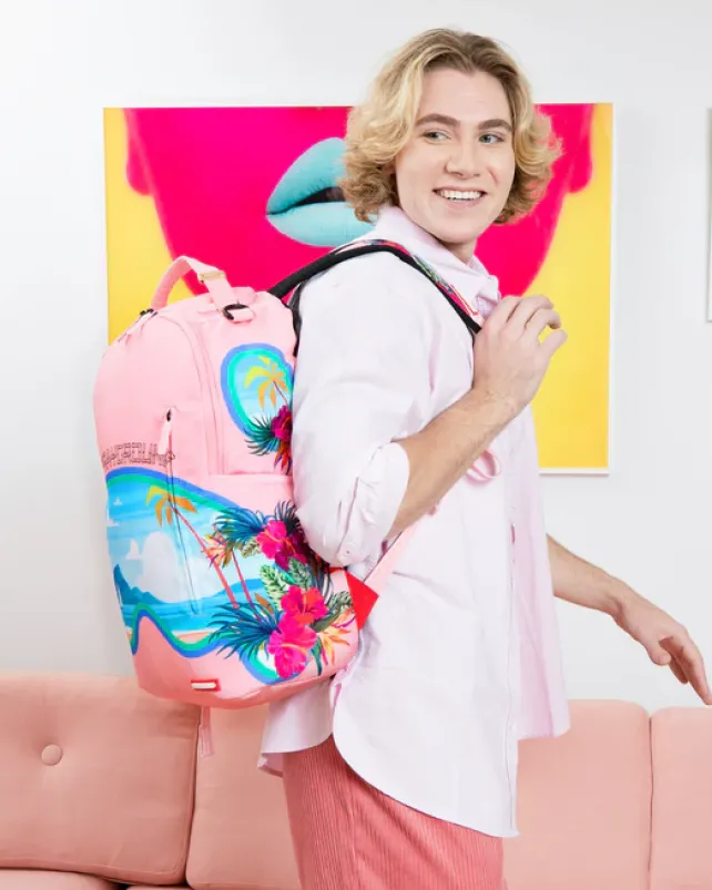 BACKPACKS>SPRAYGROUND BORA BORA SHARK ISLAND VILLA BACKPACK
