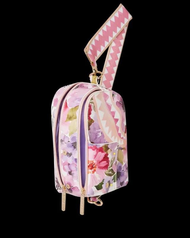 SLINGS|CROSSBODYS>SPRAYGROUND BOTANIC VILLA CHILLA BACKPACK SLING