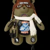 TEDDY BEAR BACKPACKS|BACKPACKS>SPRAYGROUND CALL OF DUTY AVIATOR FEARLESS MONEYBEAR TEDDYBEAR BACKPACK