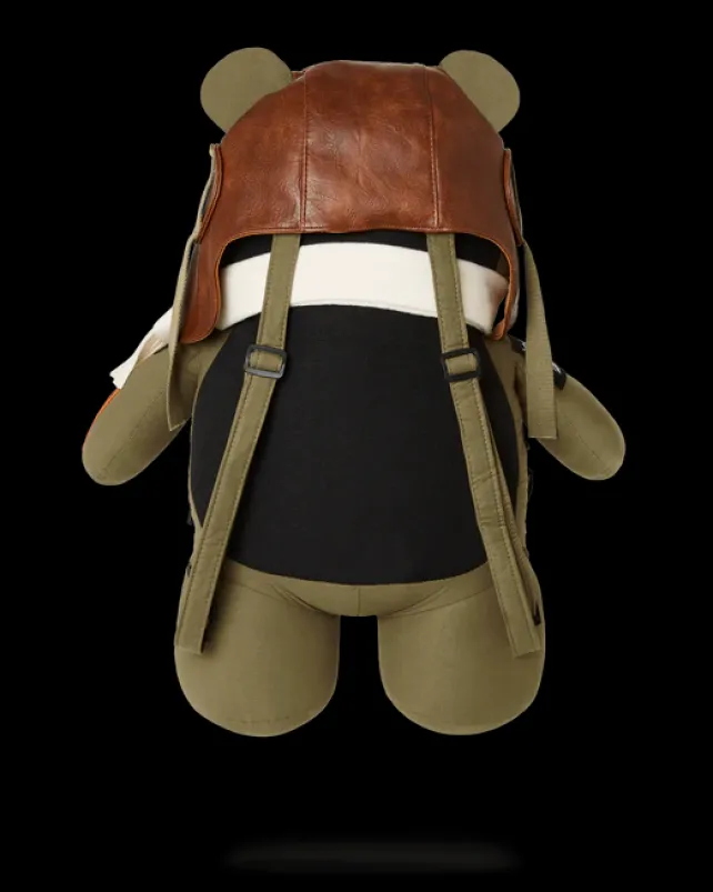 TEDDY BEAR BACKPACKS|BACKPACKS>SPRAYGROUND CALL OF DUTY AVIATOR FEARLESS MONEYBEAR TEDDYBEAR BACKPACK