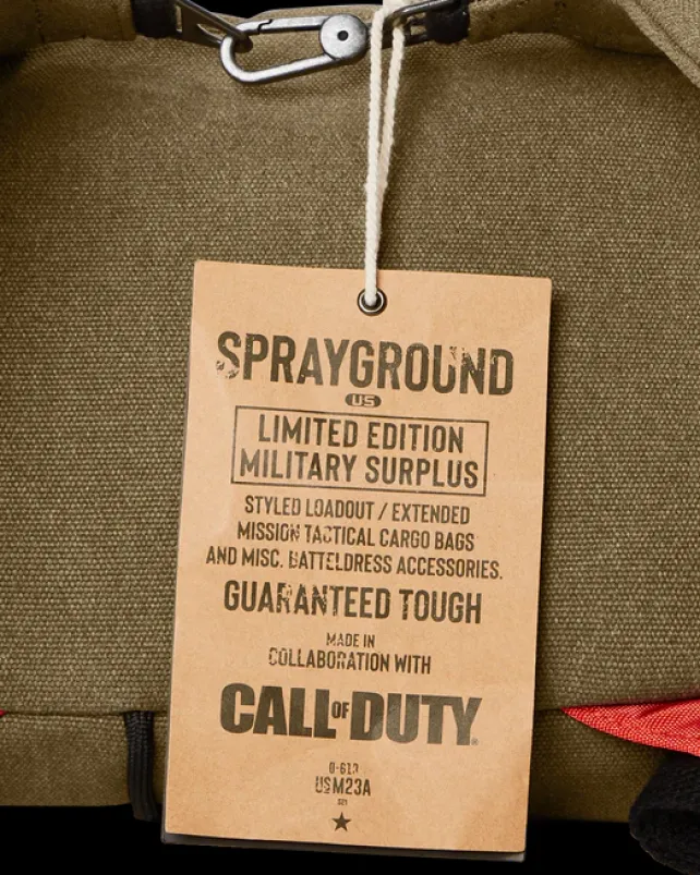 CROSSBODYS>SPRAYGROUND CALL OF DUTY FLYING ASSASSINS PARACHUTE CHESTPACK