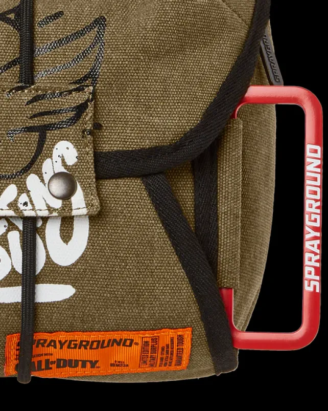 CROSSBODYS>SPRAYGROUND CALL OF DUTY FLYING ASSASSINS PARACHUTE CHESTPACK