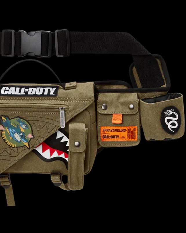 CROSSBODYS>SPRAYGROUND CALL OF DUTY NEVER BACK DOWN CROSSBODY