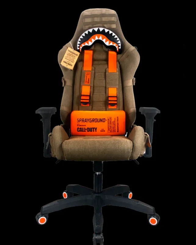 GAMING CHAIRS>SPRAYGROUND CALL OF DUTY READY FOR ACTION GAMING CHAIR
