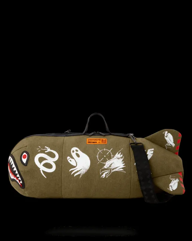 DUFFLES>SPRAYGROUND CALL OF DUTY SHARK TORPEDO DUFFLE