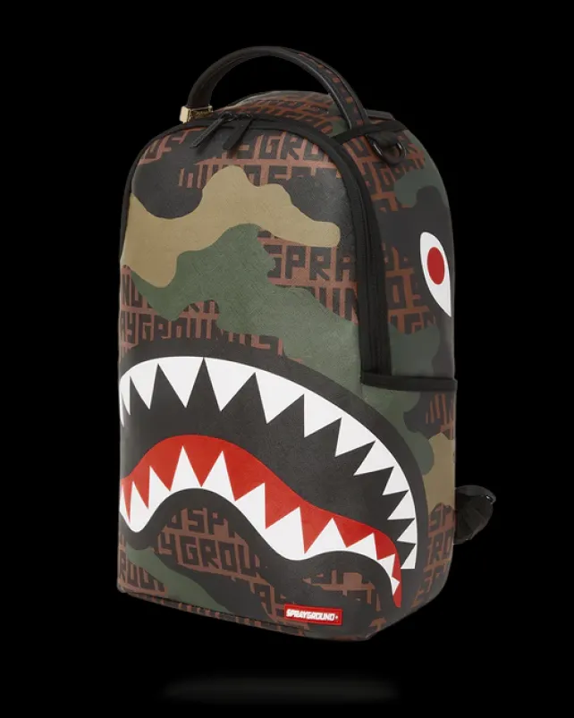 BACKPACKS>SPRAYGROUND CAMO INFINITI BACKPACK (DLXV)