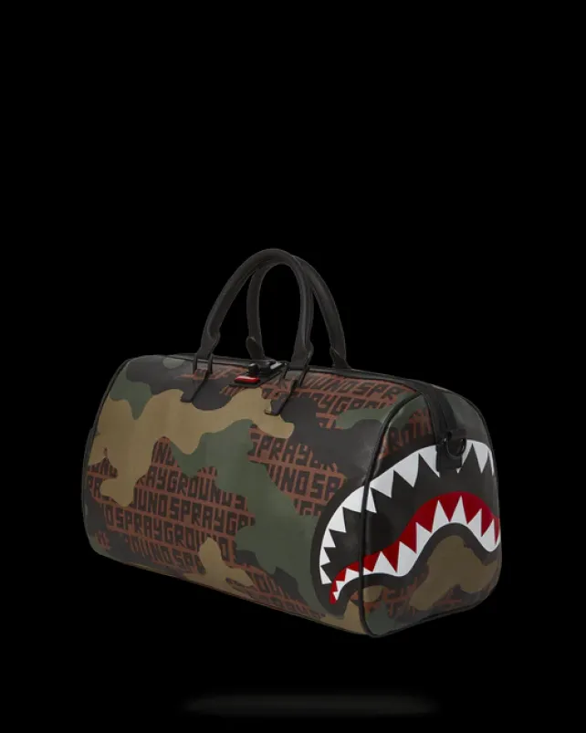 DUFFLES>SPRAYGROUND CAMO INFINITI DUFFLE