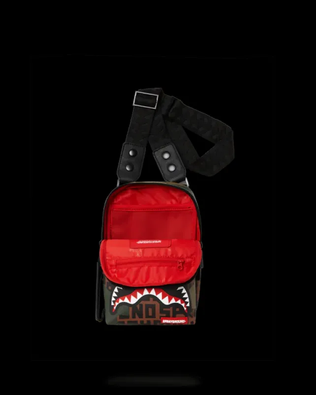 SLINGS|CROSSBODYS>SPRAYGROUND CAMO INFINITI SLING