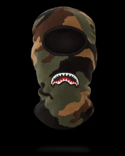SKI MASKS|COLD WEATHER GEAR>SPRAYGROUND CAMO SHARK SKI MASK