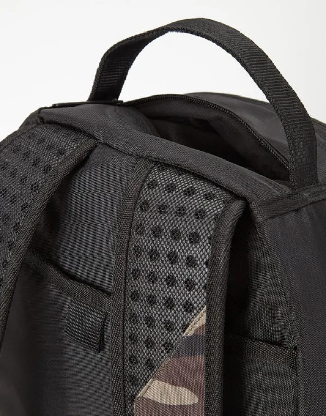 BACKPACKS>SPRAYGROUND CAMO SIDE SHARK DOUBLE CARGO