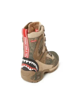 BOOTS>SPRAYGROUND CAMO TERRAIN FUERZA COBRA PARATROOPER BOOTS - MADE IN COLOMBIA NUMBERED 1/280 PAIRS