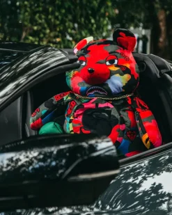 TEDDY BEAR BACKPACKS|BACKPACKS>SPRAYGROUND CAMOBURST MONEYBEAR TEDDYBEAR BACKPACK