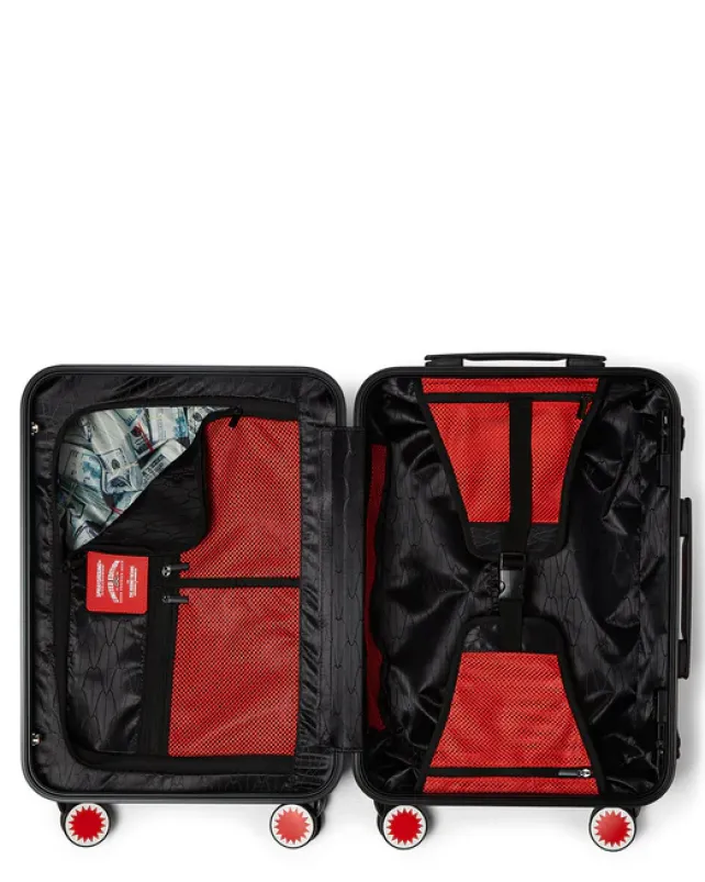 CARRY-ON LUGGAGE>SPRAYGROUND CAMOBURST SHARKNAUTICS HARDSHELL CARRY-ON LUGGAGE