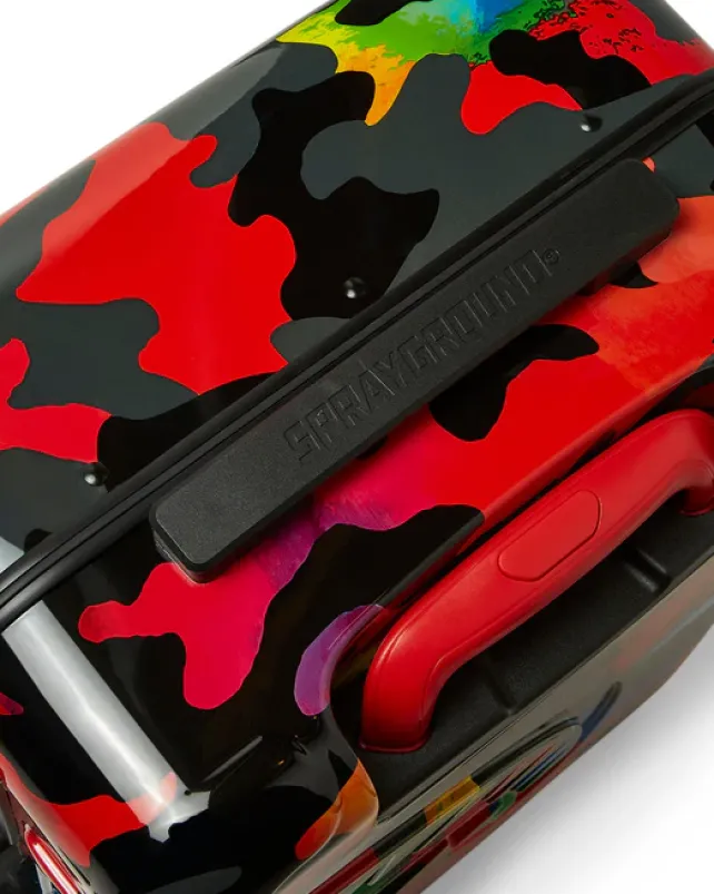 CARRY-ON LUGGAGE>SPRAYGROUND CAMOBURST SHARKNAUTICS HARDSHELL CARRY-ON LUGGAGE