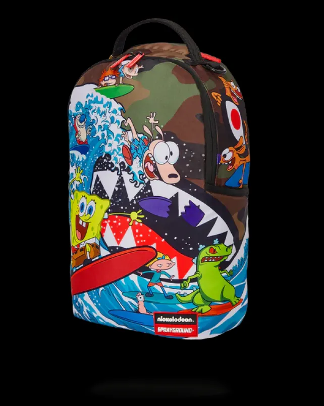 BACKPACKS>SPRAYGROUND CAMOKAWA 90S SURFERS BACKPACK (DLXR)