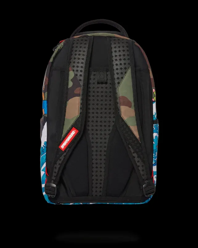 BACKPACKS>SPRAYGROUND CAMOKAWA 90S SURFERS BACKPACK (DLXR)