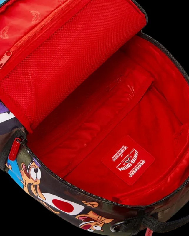 BACKPACKS>SPRAYGROUND CAMOKAWA 90S SURFERS BACKPACK (DLXR)