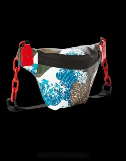 CROSSBODYS>SPRAYGROUND CAMOKAWA WAVE SHARK CROSSBODY