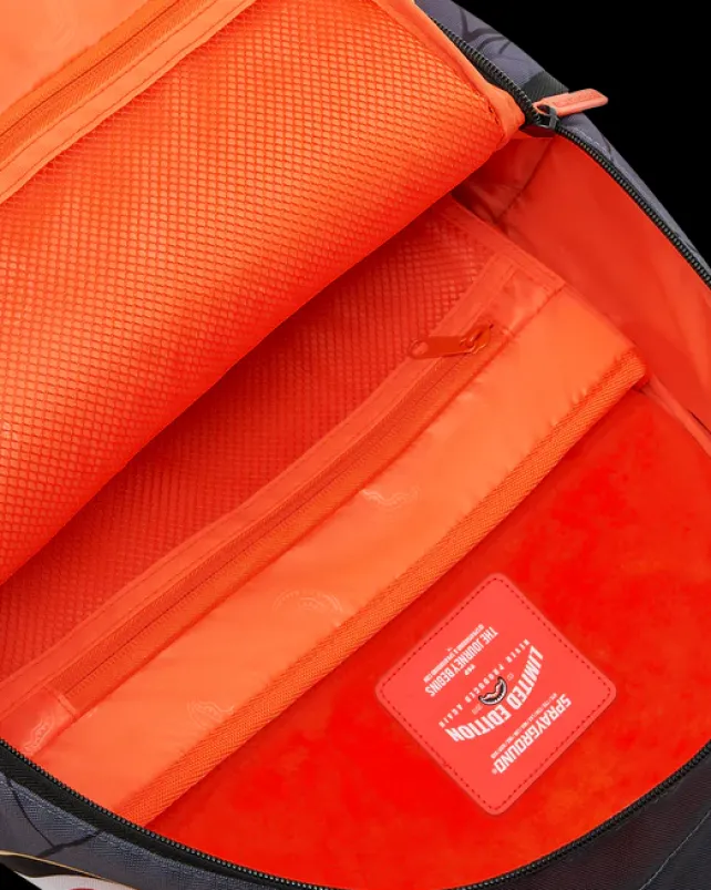 BACKPACKS>SPRAYGROUND CANES MUSCLE UNIVERSITY OF MIAMI BACKPACK (WITH WARREN SAPP)