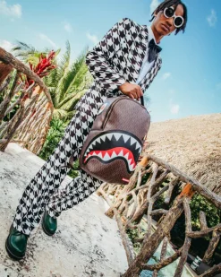 BACKPACKS>SPRAYGROUND CASHIN CHECKS BACKPACK (DLXV)