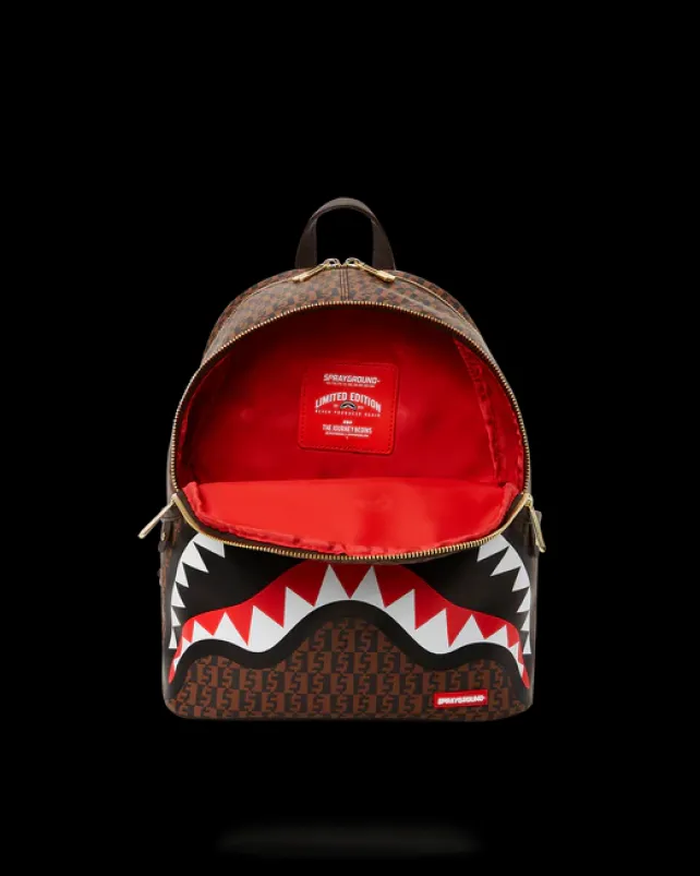 SAVAGES|BACKPACKS>SPRAYGROUND CASHIN CHECKS SAVAGE