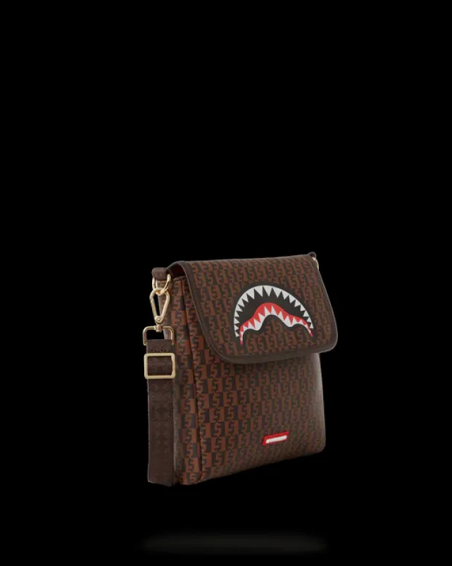 SLINGS|CROSSBODYS>SPRAYGROUND CASHIN CHECKS SHOULDER BAG