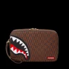 TOILETRIES AKA MONEY BAGS>SPRAYGROUND CASHIN CHECKS TOILETRY BAG