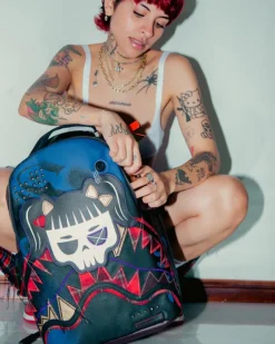 BACKPACKS>SPRAYGROUND CAZZU ERRORCITO PUNK SHARK BACKPACK