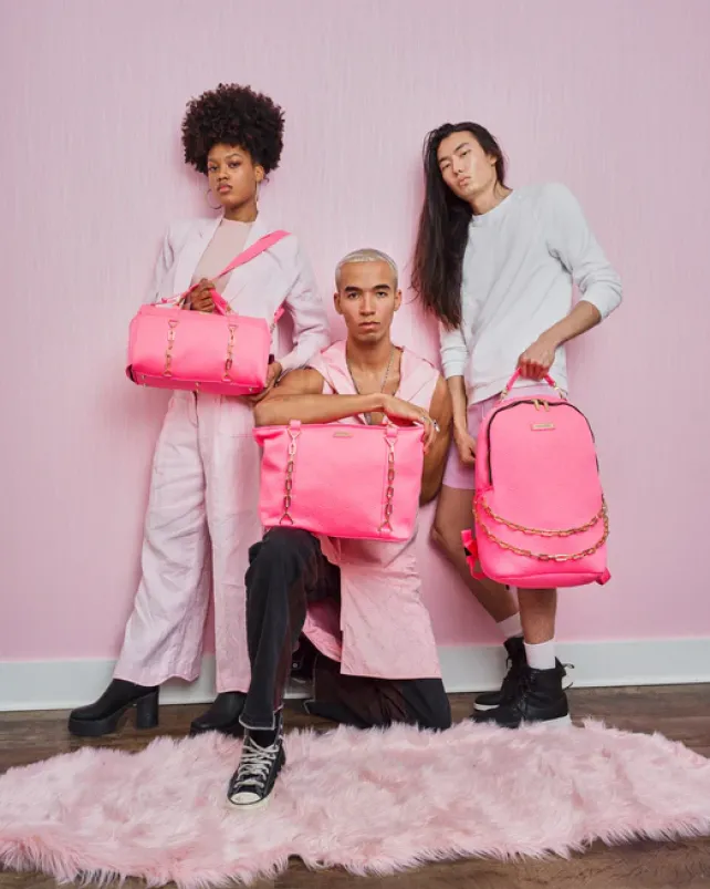 DUFFLES>SPRAYGROUND CHAIN REACTION MINI DUFFLE