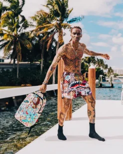 BACKPACKS>SPRAYGROUND CHAOS COUNTY BACKPACK