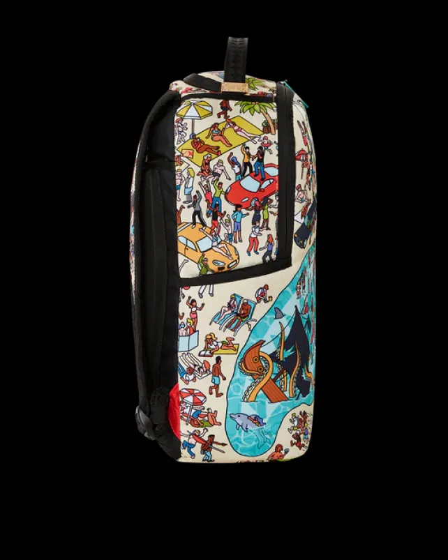 BACKPACKS>SPRAYGROUND CHAOS COUNTY BACKPACK
