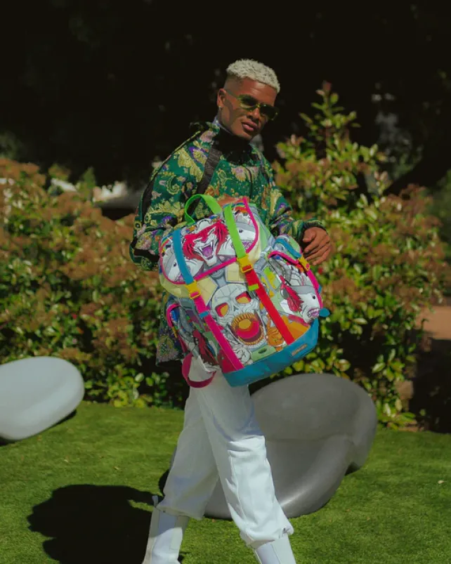 MONTE CARLO|BACKPACKS>SPRAYGROUND CHAOTIC UNIVERSE MONTE CARLO