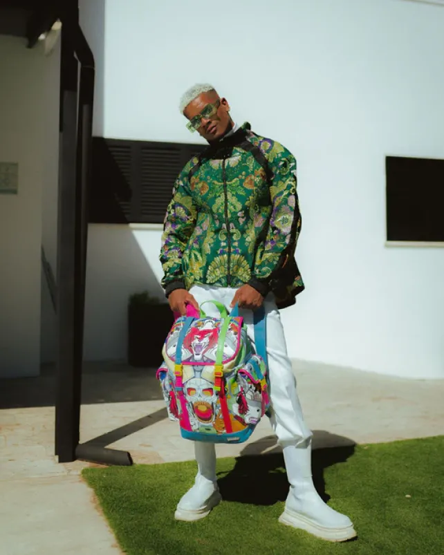 MONTE CARLO|BACKPACKS>SPRAYGROUND CHAOTIC UNIVERSE MONTE CARLO