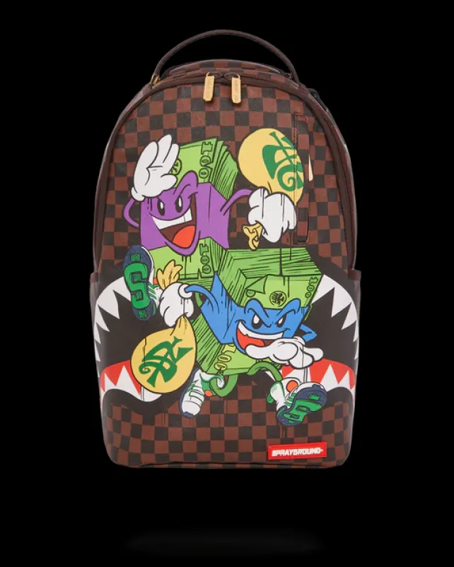 BACKPACKS>SPRAYGROUND CHASE BANK BACKPACK (DLXV)