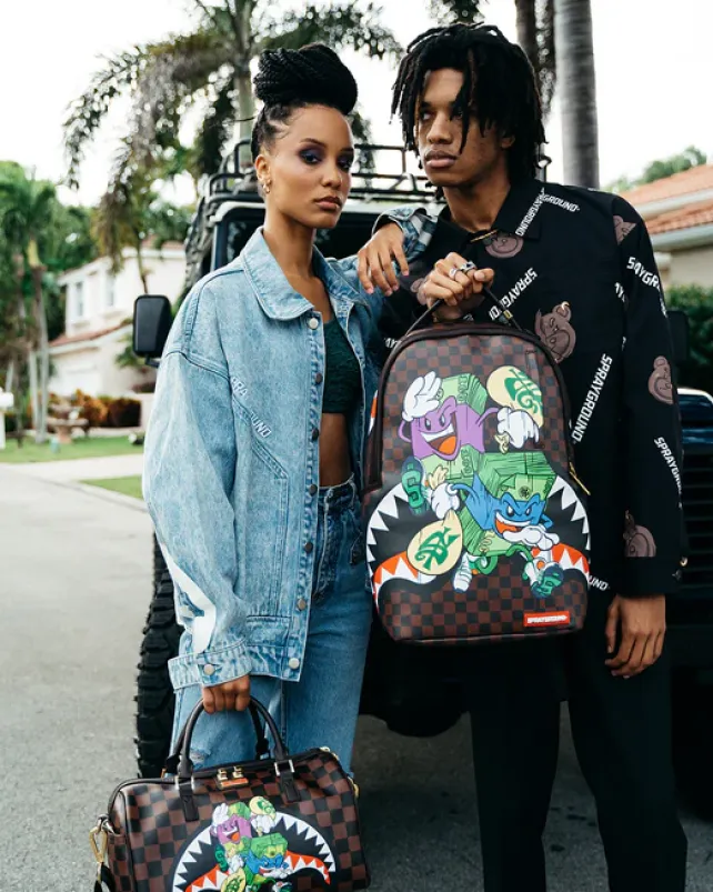 BACKPACKS>SPRAYGROUND CHASE BANK BACKPACK (DLXV)