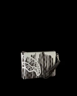 CROSSOVER CLUTCHES>SPRAYGROUND CHATEAU GHOST CROSSOVER CLUTCH