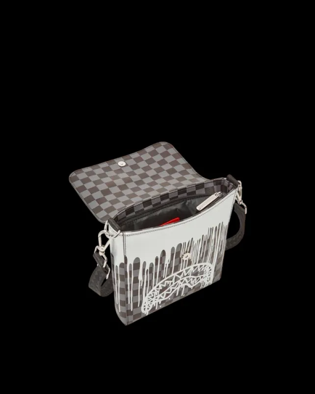 SLINGS|CROSSBODYS>SPRAYGROUND CHATEAU GHOST LARGE SLING CROSSBODY