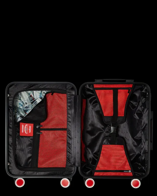 CARRY-ON LUGGAGE>SPRAYGROUND CHATEAU GHOST SHARKNAUTICS HARDSHELL CARRY-ON LUGGAGE