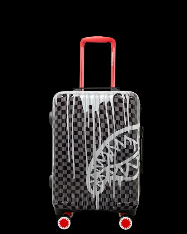 CARRY-ON LUGGAGE>SPRAYGROUND CHATEAU GHOST SHARKNAUTICS HARDSHELL CARRY-ON LUGGAGE