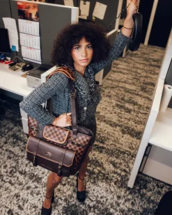 TOTES|HANDBAGS>SPRAYGROUND CHECKMATE ROYALE TOTE