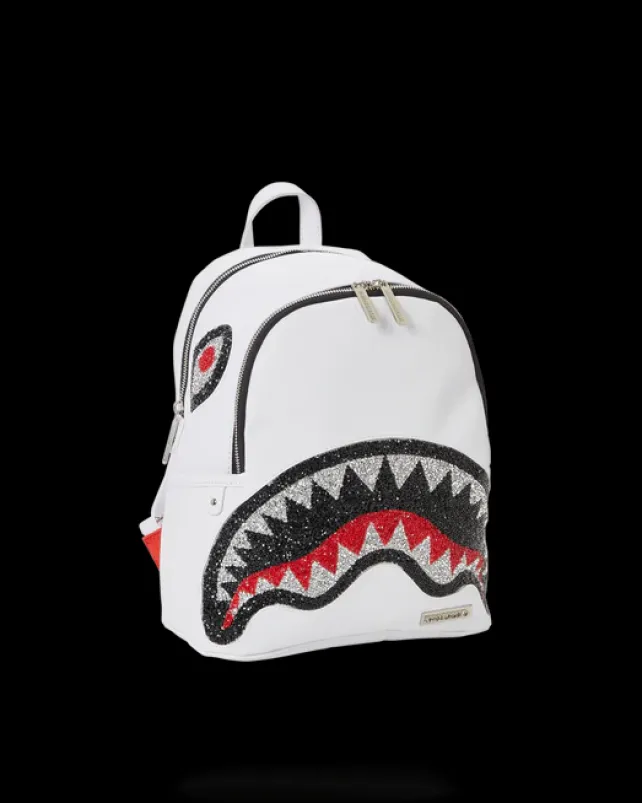 SAVAGES|BACKPACKS>SPRAYGROUND CLEARCUT SAVAGE BACKPACK (WHITE)