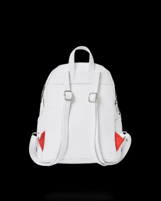 SAVAGES|BACKPACKS>SPRAYGROUND CLEARCUT SAVAGE BACKPACK (WHITE)