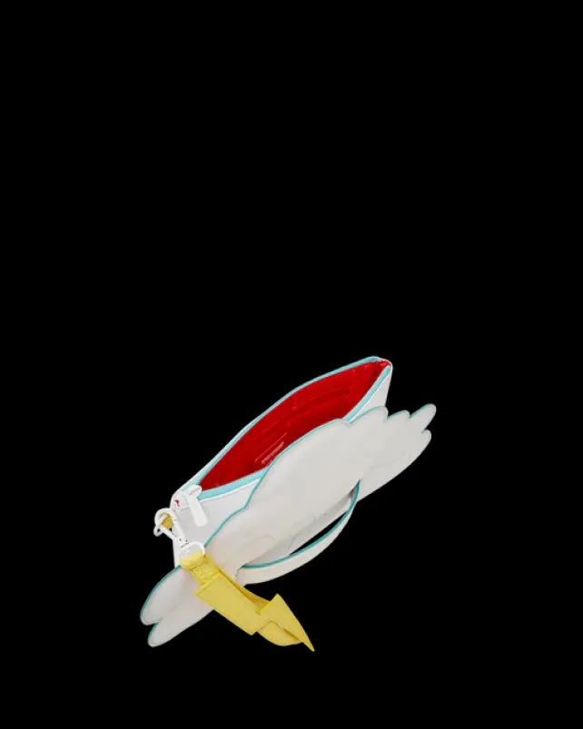 CROSSOVER CLUTCHES>SPRAYGROUND CLOUDY WITH A CHANCE OF SHARK CROSSOVER CLUTCH