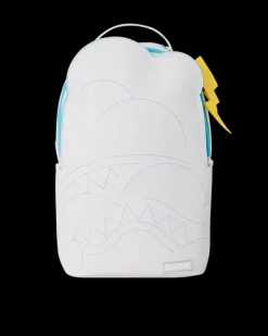 BACKPACKS>SPRAYGROUND CLOUDY WITH A CHANCE OF SHARK BACKPACK (DLXV)
