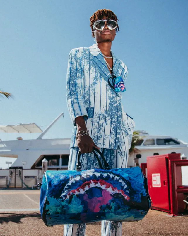 DUFFLES>SPRAYGROUND COLOR DRIP DUFFLE