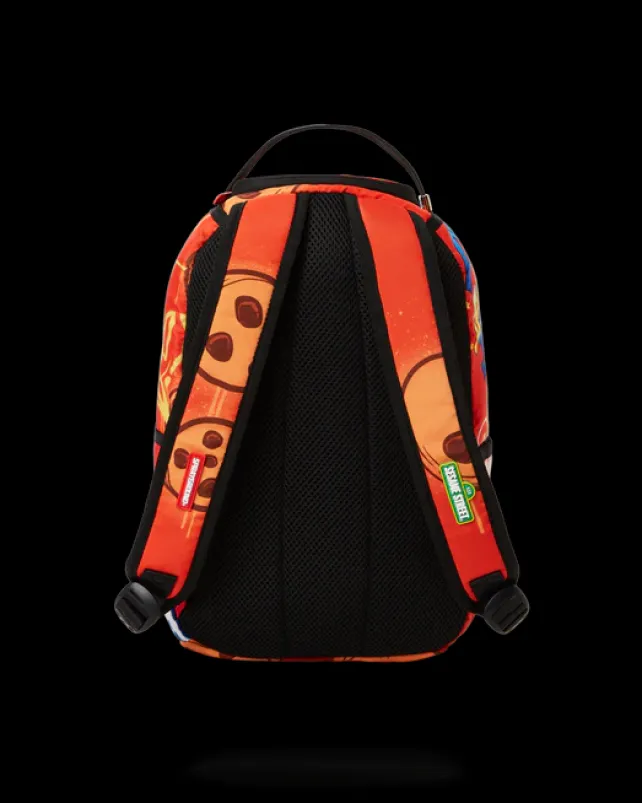 MINI BACKPACKS>SPRAYGROUND COOKIE MONSTER ON THE RUN MINI BACKPACK