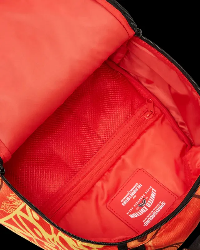 MINI BACKPACKS>SPRAYGROUND COOKIE MONSTER ON THE RUN MINI BACKPACK